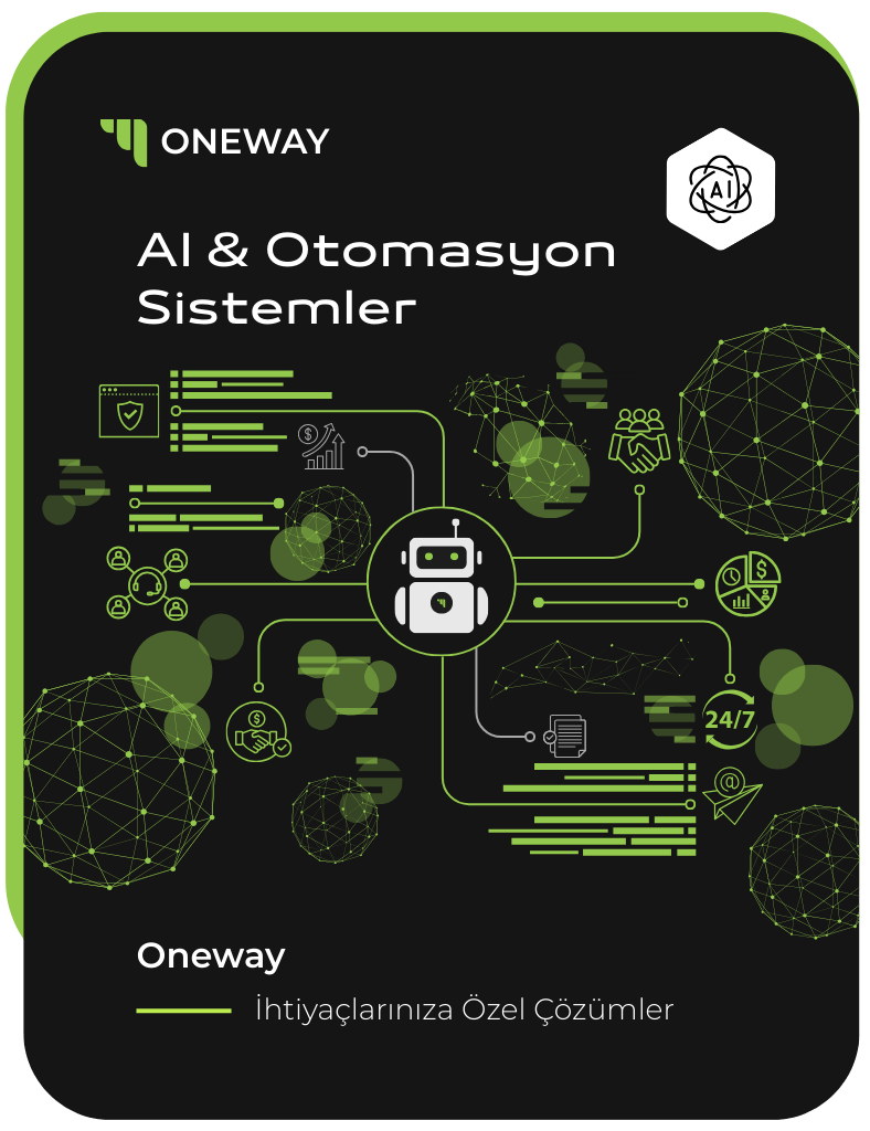 Oneway AI & Otonom Sistem Hizmetleri